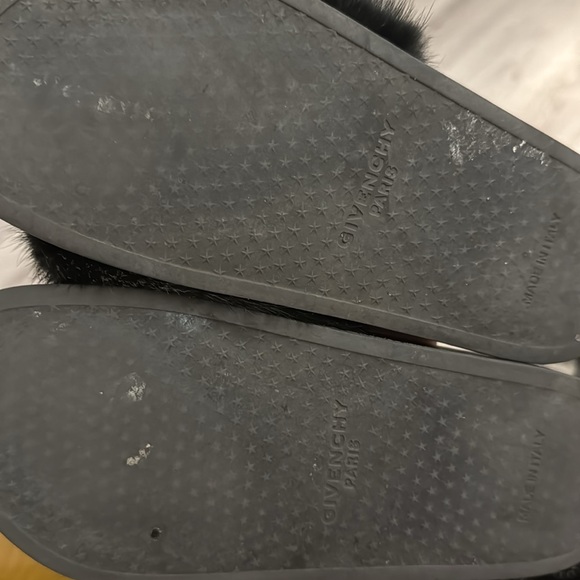 Givenchy fur slides - Picture 2 of 3